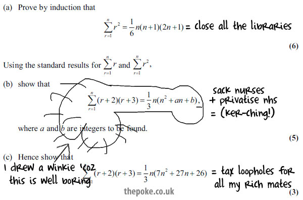 Osborne fails A-Level Maths - The Poke