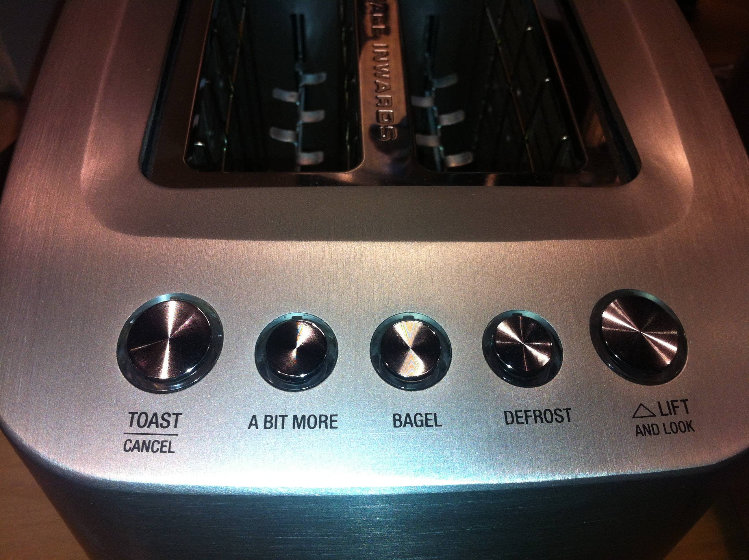Push Button Toaster Finally, The Extra Button Every Toaster Needs - The Poke