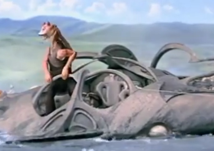 Jar-Jar Binks Dies [Star Wars Deleted Scene] - The Poke