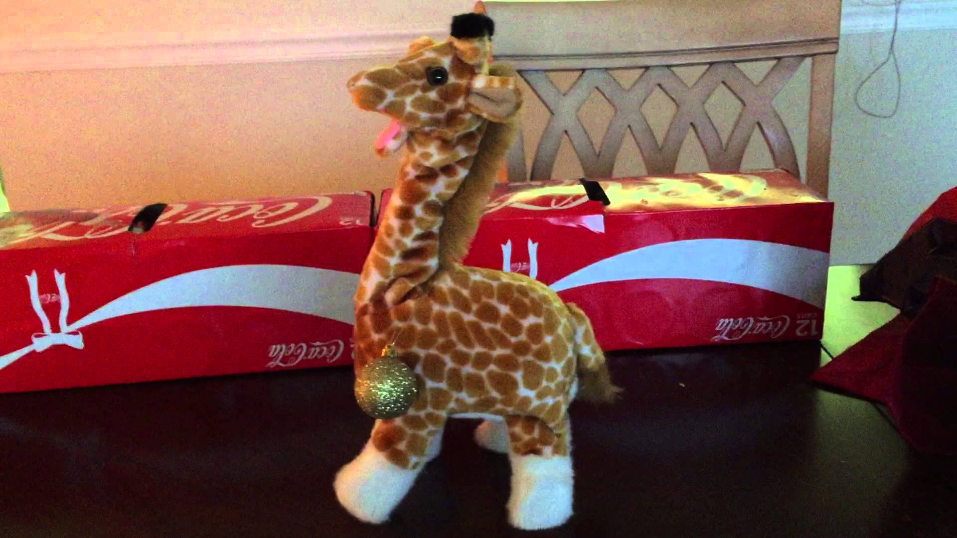 Devil Giraffe Toy Celebrates Christmas IN HELL - The Poke