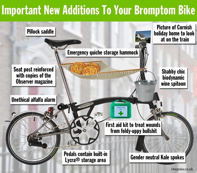 Brompton Modifications brompton_upgrades - The Poke - The Poke