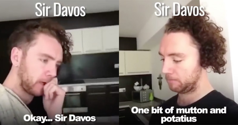 Man does a spot-on impression of Gordon Ramsay arguing with Game of ...