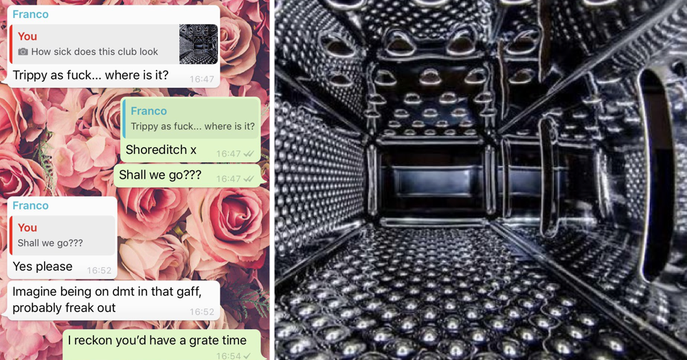 'Just convinced my mate the inside of a cheese grater is a