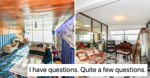 This 'unique' property for sale went viral because its interior is so ...