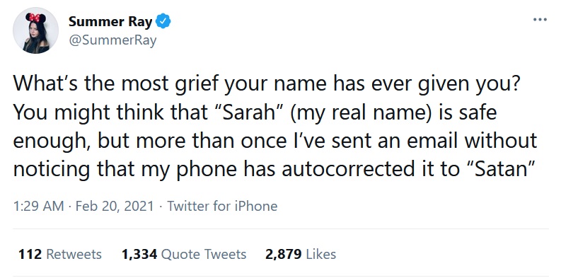 Problem Like Names People have been sharing awkward problems caused by their names - 21 ...