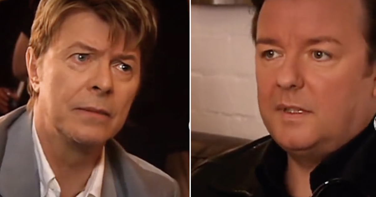 David Bowie on Extras has just gone wildly viral again and it’s always a 5-star treat