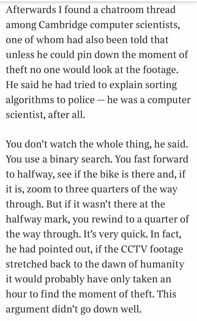 This Hilarious Tale Of A Big Brain Trying To Explain binary Search To This hilarious tale of a big brain trying to explain binary search to