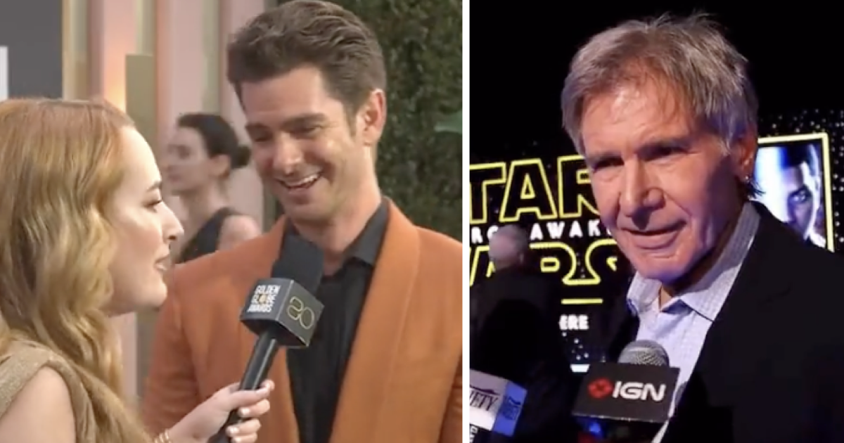 People have been sharing their favourite celebrity interview moments