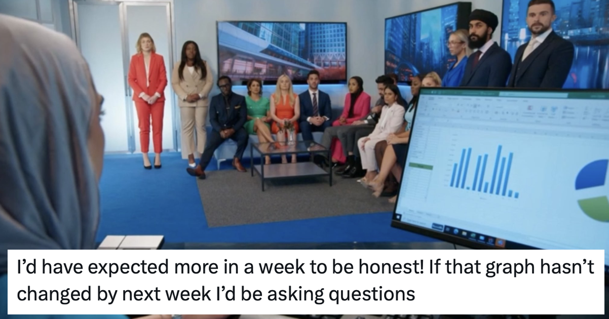 This fabulous spot on The Apprentice looks likely to get funnier with ...