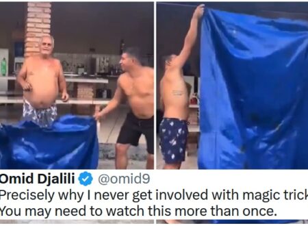 What this Magic Trick of the Day lacks in mystery it makes up for in comedy