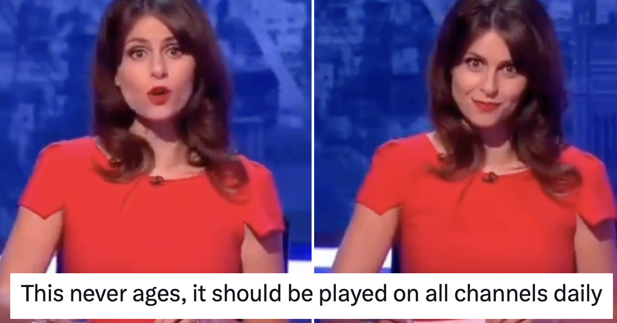 Ellie Taylor’s fabulous ‘message from women everywhere’ on The Mash Report has just gone viral again and it’s never less than 100% relevant