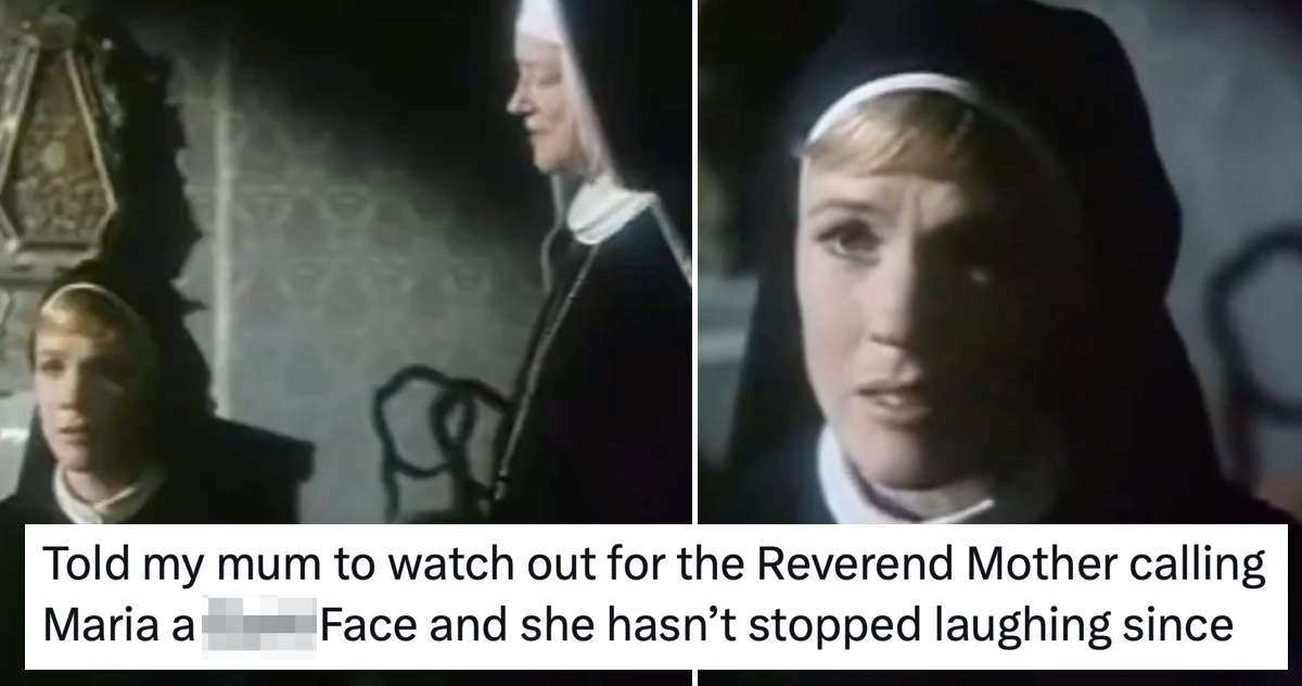 Julie Andrews' accidentally NSFW moment from The Sound of Music just went  viral again and it's simply magnificent - The Poke
