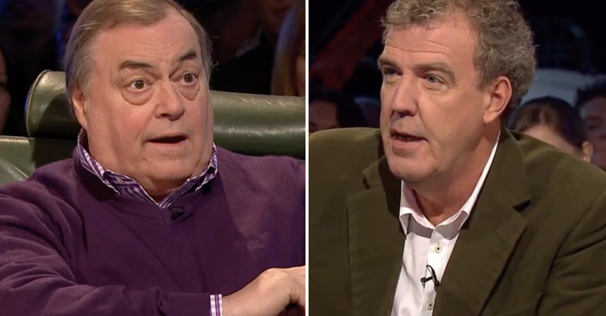 John Prescott taking on Jeremy Clarkson and basically the whole Top Gear studio audience is a brilliant watch