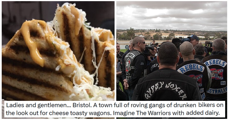 Never forget the time Bristol Council banned a cheese toastie van in case it led to motorcycle gangs