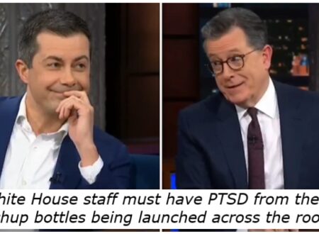 Pete Buttigieg’s subtly NSFW dig at Donald Trump’s small *coughs* mandate was beautifully done