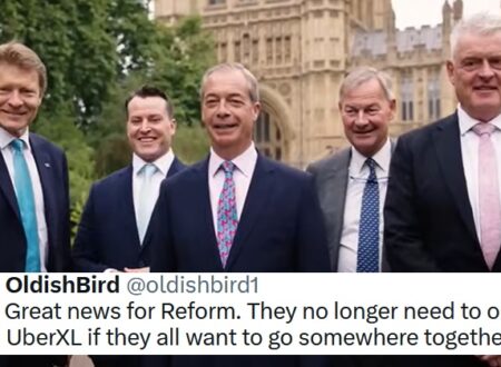 Reform UK’s very public meltdown sees Rupert Lowe suspended from the ‘party’. Oh dear. How sad. Never mind. 24 favourite reactions
