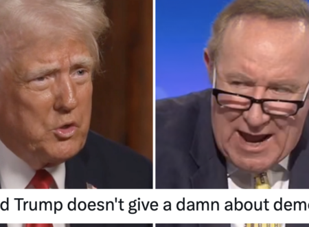Andrew Neil’s finally changed his mind about Donald Trump and ended up owned somewhere into the next millennium