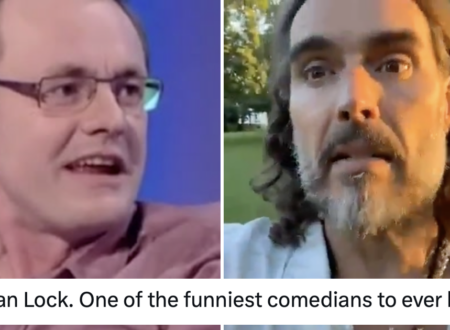The late, great Sean Lock on Russell Brand has just gone wildly viral again for reasons that won’t need explaining right now