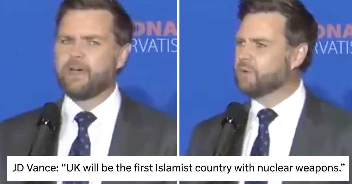 JD Vance's bonkers nuclear claim about the UK just went wildly viral ...