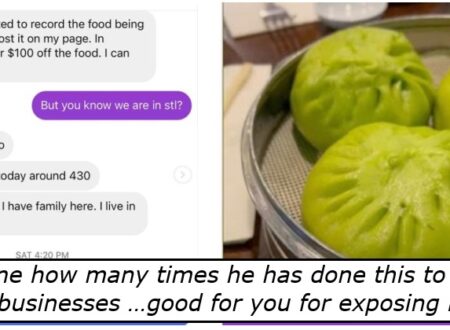 This restaurant had a satisfyingly thorough takedown of a freeloading and petty influencer
