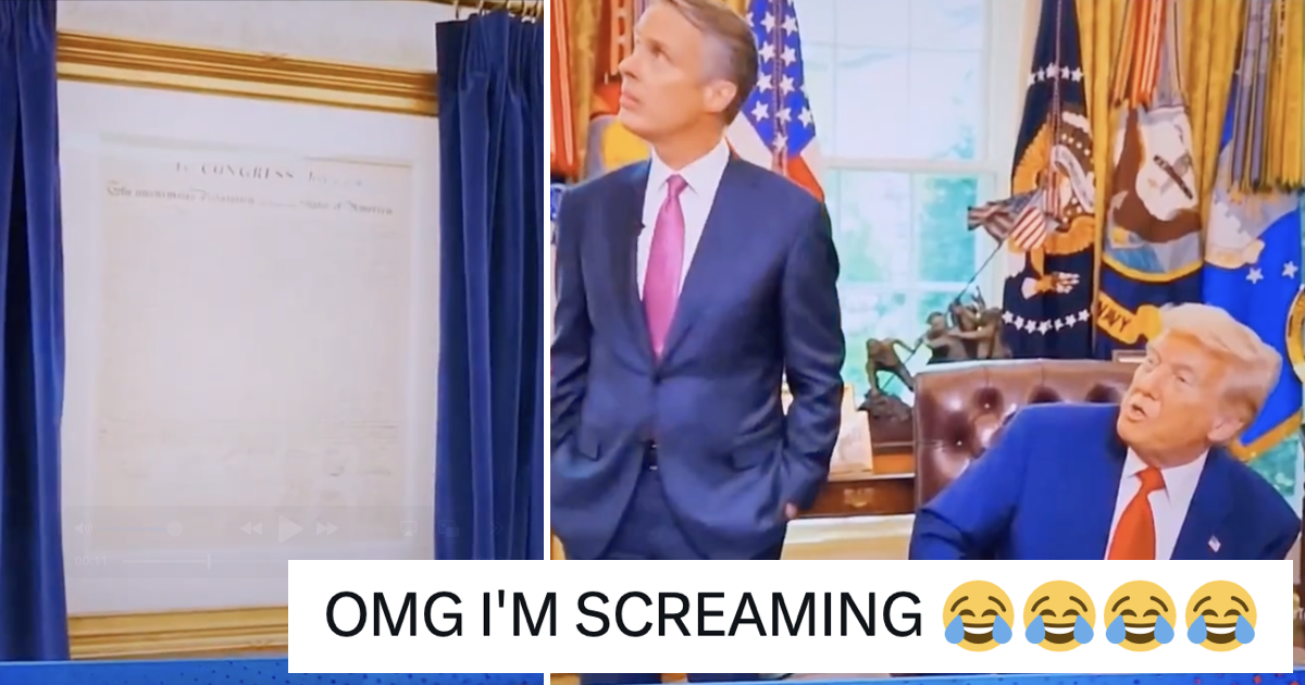The wonderful moment Donald Trump was asked about the Declaration of Independence really does tell you all you need to know