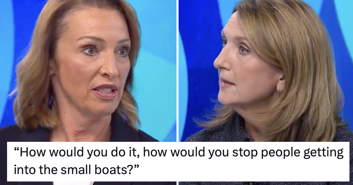Victoria Derbyshire asked Reform UK's newest MP precisely how they would stop the boats and her response said it all