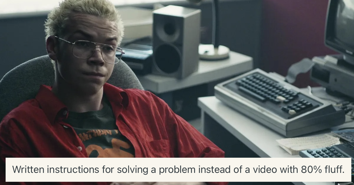 ‘What’s a dead feature of the internet you still secretly mourn?’ - 17 ...