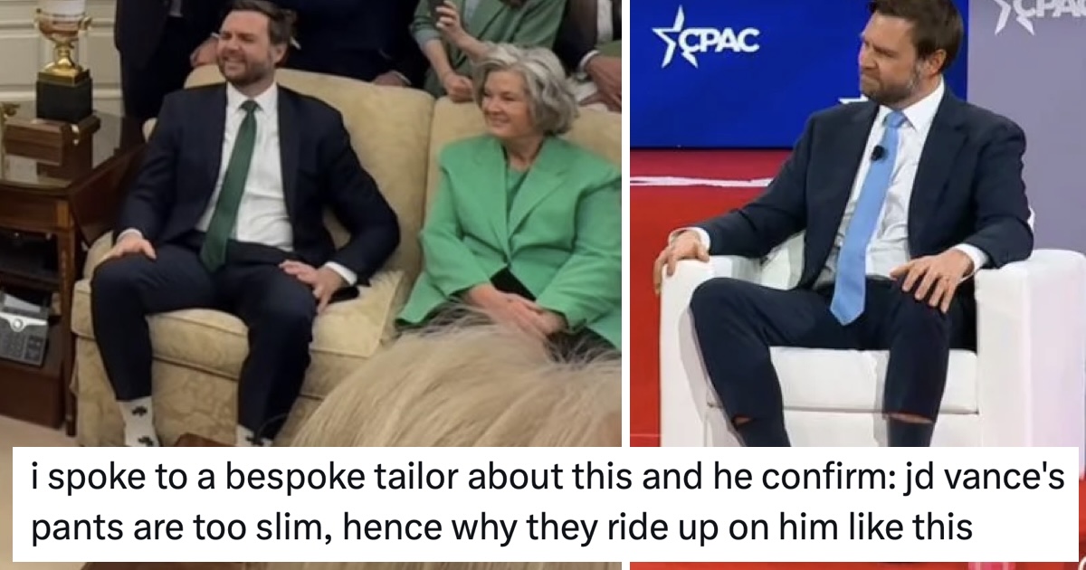 JD Vance trolled a fashion guru who critiqued his clothes and their made-to-measure response was just magnificent