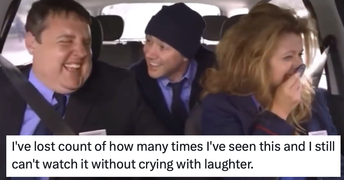 This hilarious clip of Reece Sheersmith on Peter Kay's Car Share will never ever fail to make our day better