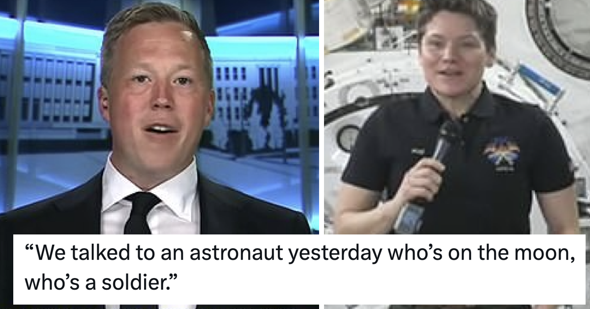 Trump's Army Secretary Dan Driscoll just said there's a soldier who's an astronaut currently on the moon - 13 funniest responses