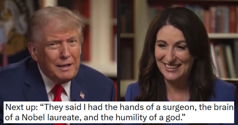 It turns out that Trump doesn't just blow his own horn - he could have been a 'flutist' too