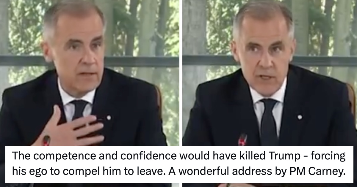 Mark Carney showed Donald Trump precisely what a world statesman looks like and the look on Trump's face spoke volumes