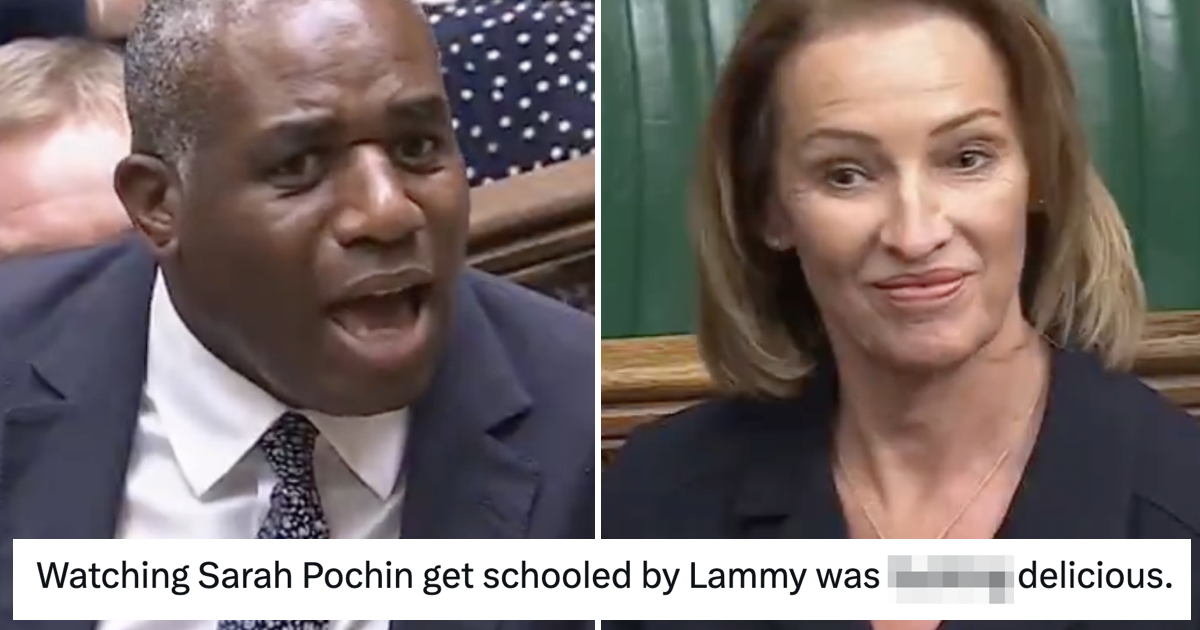David Lammy's no-nonsense Commons takedown of Reform UK MP Sarah Pochin was simply brutal
