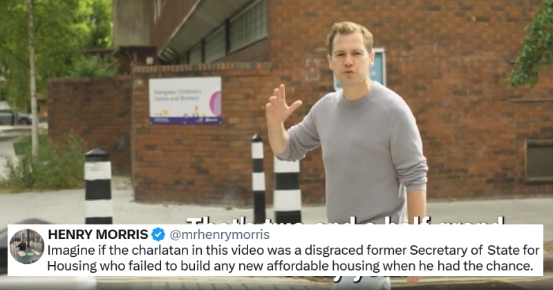 Robert Jenrick tried to blame London's high rental costs on immigration, and was comprehensively owned