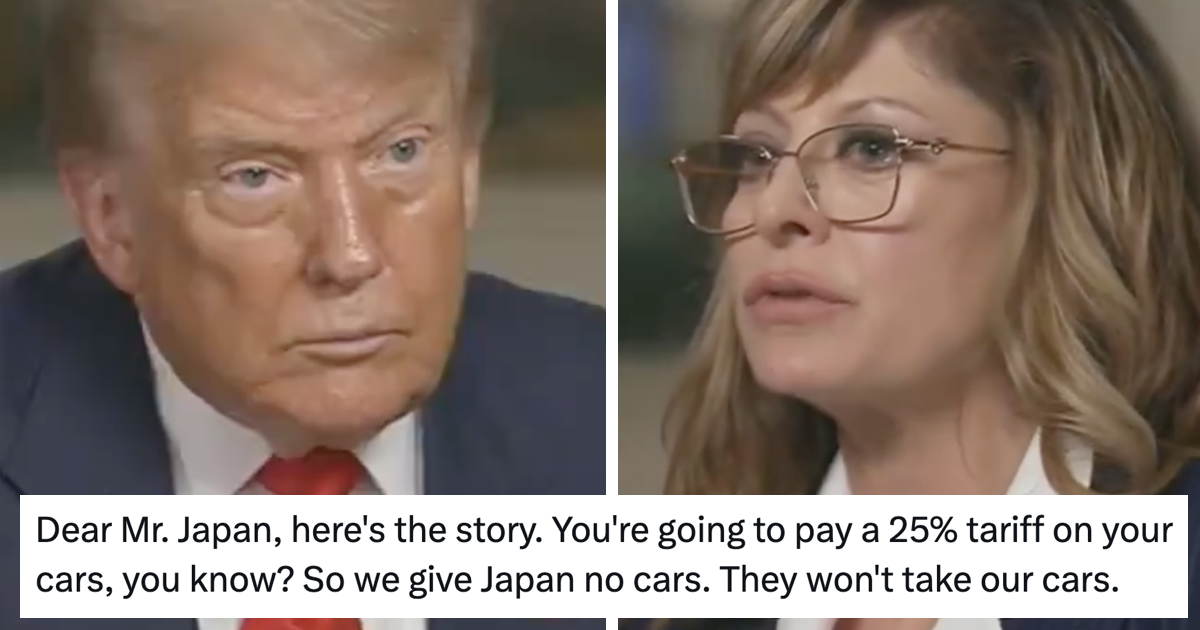 Donald Trump said he'd been sending a tariff demand to 'Mr Japan' and these are surely the only 9 responses you need