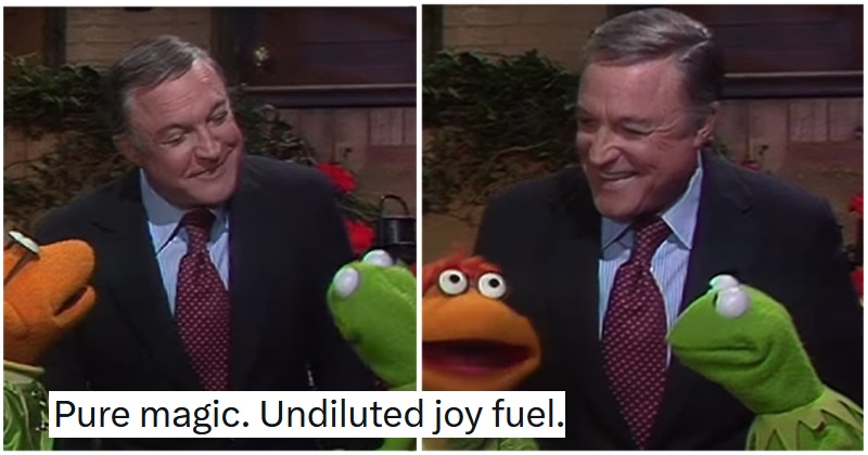 There's more than a sprinkle of Hollywood magic about Gene Kelly breaking his 'no Singing in the Rain' rule for the Muppets