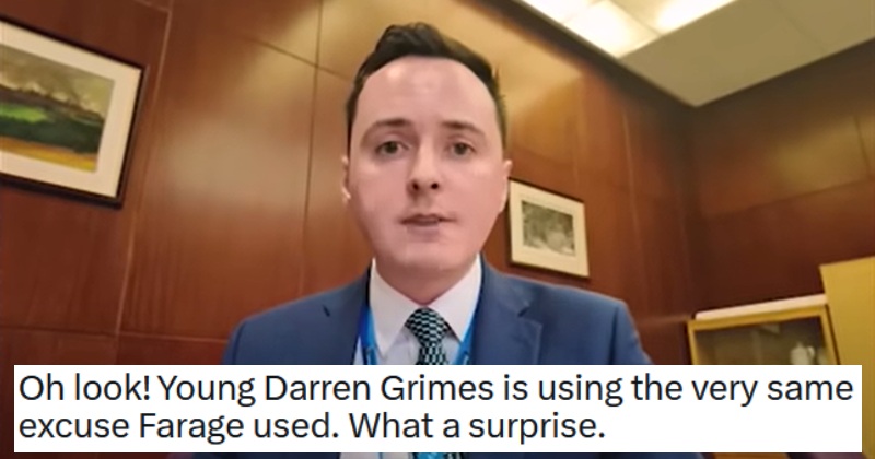 Darren Grimes seems to have gone full Farage, after police deny warning him against live surgeries for security reasons