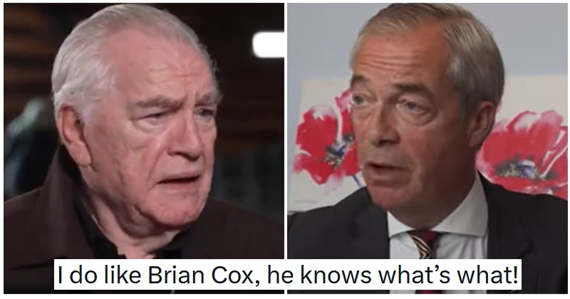 Brian Cox called Nigel Farage "a venal idiot who talks a lot of crap" and the internet cheer could be heard all the way to Clacton
