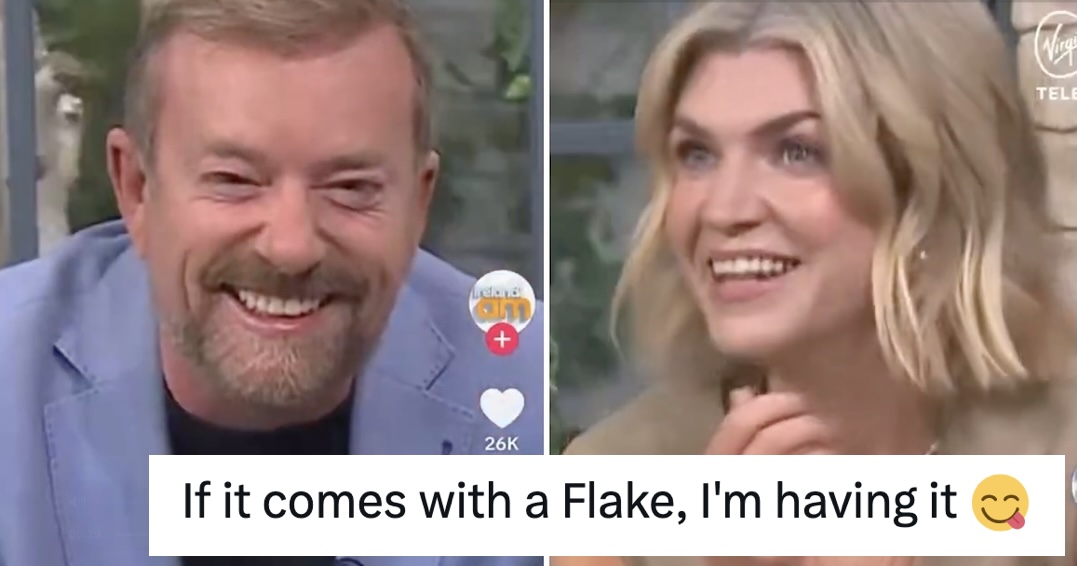 This unfortunate ice cream fail on Irish TV turned the daytime airwaves hilariously blue and it's 30 seconds of pure joy