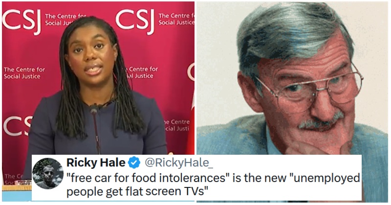 Kemi Badenoch said people get cars on benefits if they have food intolerances, and the internet did some much-needed fact-checking