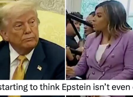 Donald Trump tried to put the Epstein ‘hoax’ behind him and the more he says the worse it gets in this jaw-dropper of a 2-minute rant
