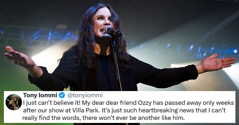 Friends, colleagues and fans of Ozzy Osbourne post touching tributes after the rock legend's death at 76