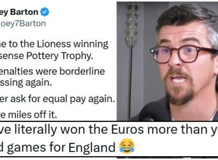 The Lionesses’ win was more than Joey Barton’s fragile ego could handle, and these 15 reactions hit the back of the net