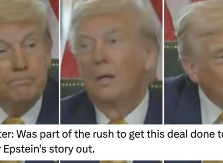 This Brit reporter wasn’t letting Epstein go at Trump’s big EU trade deal and Trump’s response made it even better