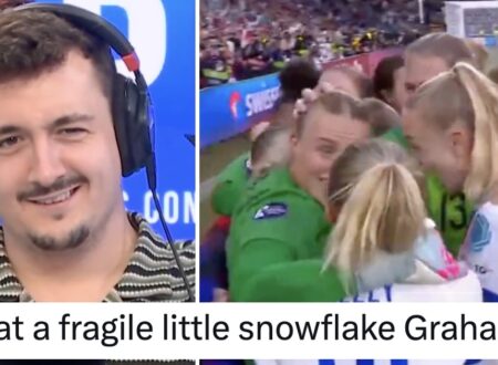 This bigoted ‘patriot’ who’s got ‘nothing against women’s football but …’ just made the Lionesses’s historic Euros win even sweeter