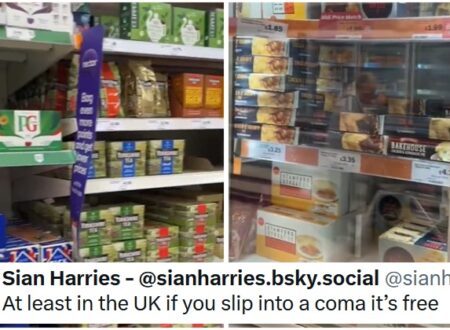 An American made a video of ‘things in a British grocery store that would send Americans into a coma’ and it sparked a transatlantic barney