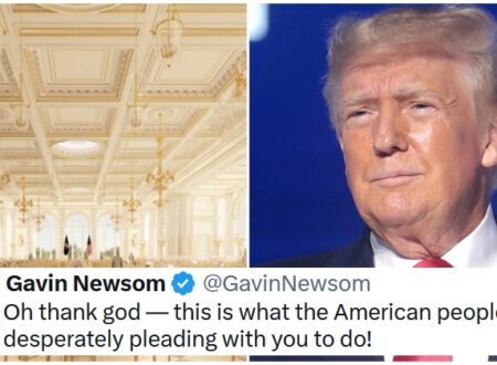 Trump has commissioned an enormous gold ballroom for the White House, and people don’t remember voting for that – 17 cutting responses