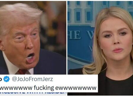 Donald Trump raving about Karoline Leavitt’s lips is the ick that was felt around the world – 21 shuddering reactions