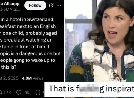 Kirstie Allsopp’s whinge at a family who dared give their child an iPad over breakfast prompted no end of A++ comebacks but this epic takedown was surely the winner