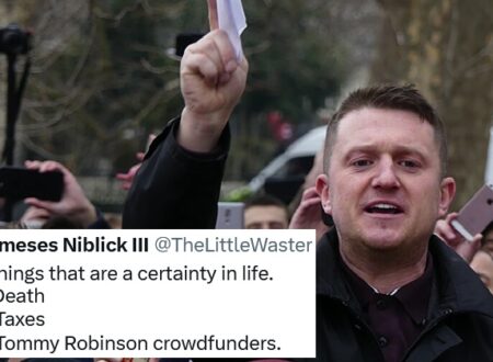 ‘Tommy Robinson’ has been arrested (again), and he’s got the begging bowl out (again) – 21 unsurprised responses